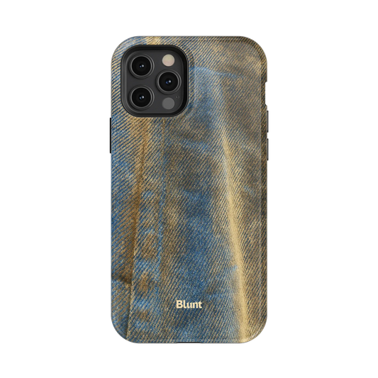 Worn Denim iPhone Case