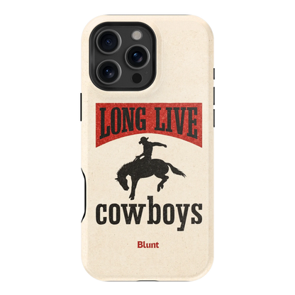Long Live Cowboys iPhone Case