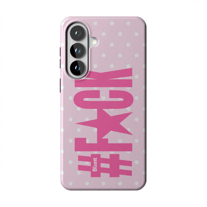 Pink Polka Riot Samsung Case