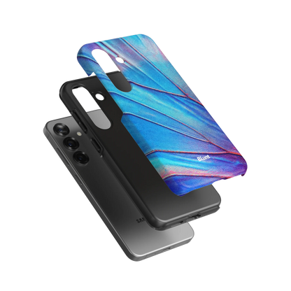 Azure Veins Samsung Case