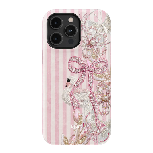 Striped Grace iPhone Case