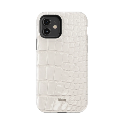 White Plush iPhone Case