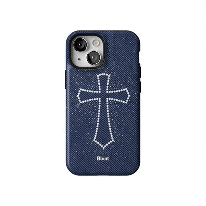 Blue-Diamara-iphone-case-iPhone 13 Mini-1