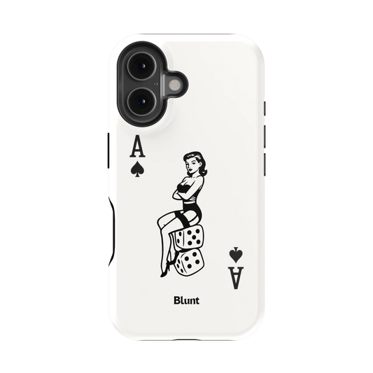 Lady Ace iPhone Case
