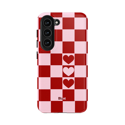 Checker Love Samsung Case