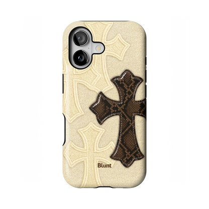 Brownscale Saint iPhone Case