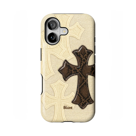 Brownscale Saint iPhone Case