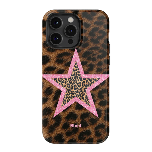 Pink Cheetah Starlette iPhone Case