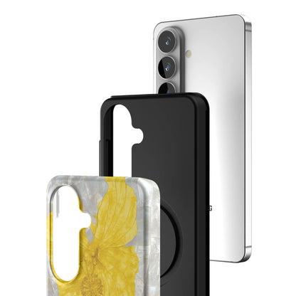 Yellow-Coconut-Bloom-samsung-case-Galaxy S26-3