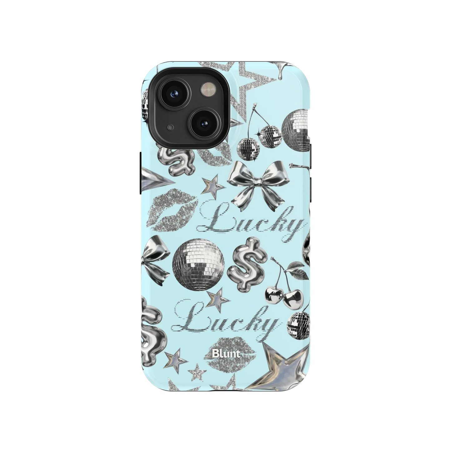 Lucky Baby Blue iPhone Case
