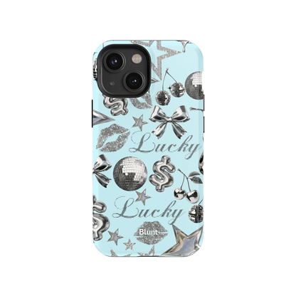 Lucky Baby Blue iPhone Case