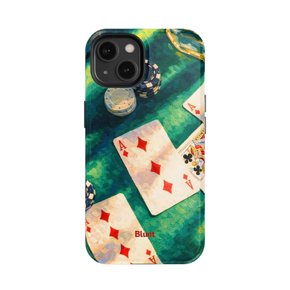 Painted Ace iPhone Case