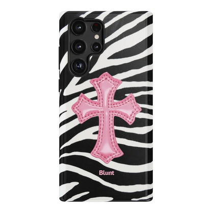 Zebra Halo Samsung Case