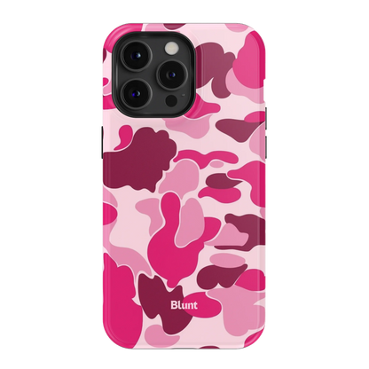 Pink Camo iPhone Case