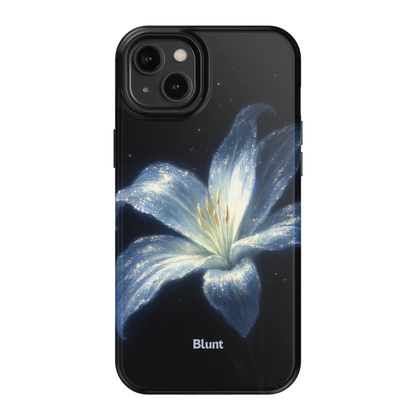 Blue Lilly iPhone Case