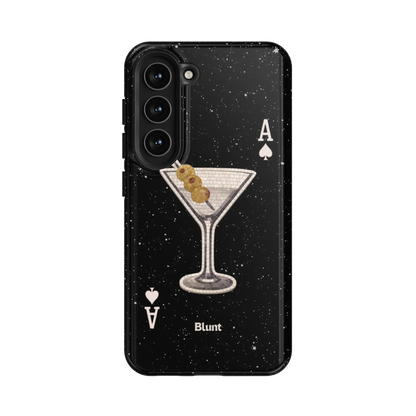 Black Dirty Martini Samsung Case