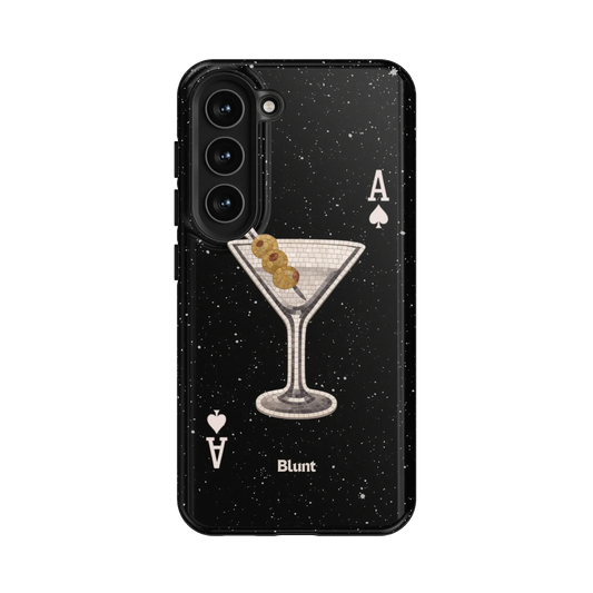Black Dirty Martini Samsung Case