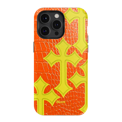 Neon Blessing iPhone Case