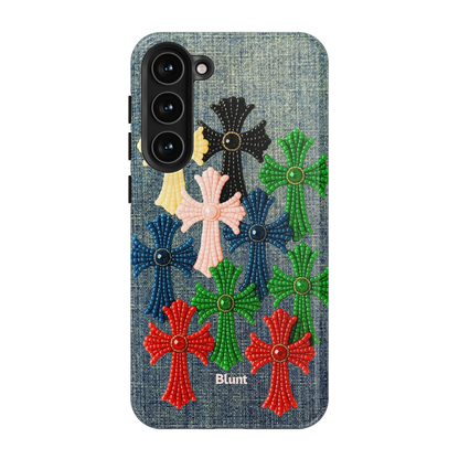 Cross Stitch Samsung Case