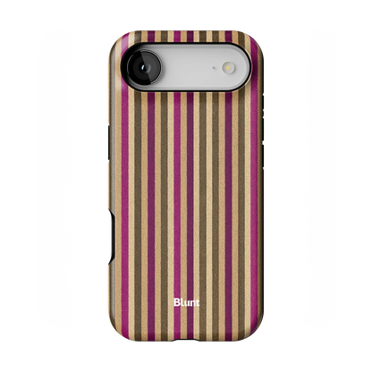 Pecan Stripe iPhone Case