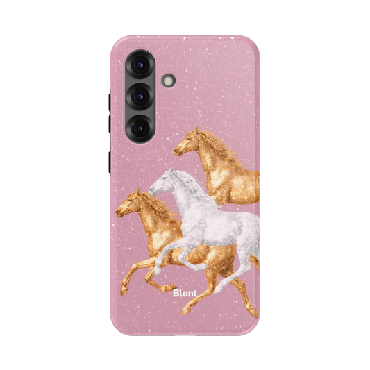 Pink-Gallops-samsung-case-S25-1