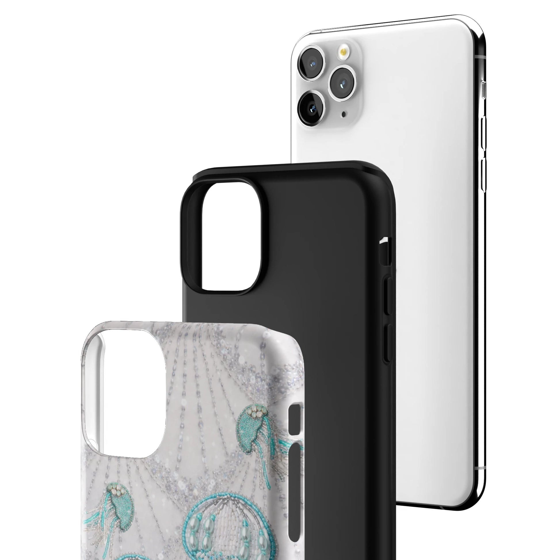 Silver-Jelly-iphone-case-iPhone 11 Pro Max-3