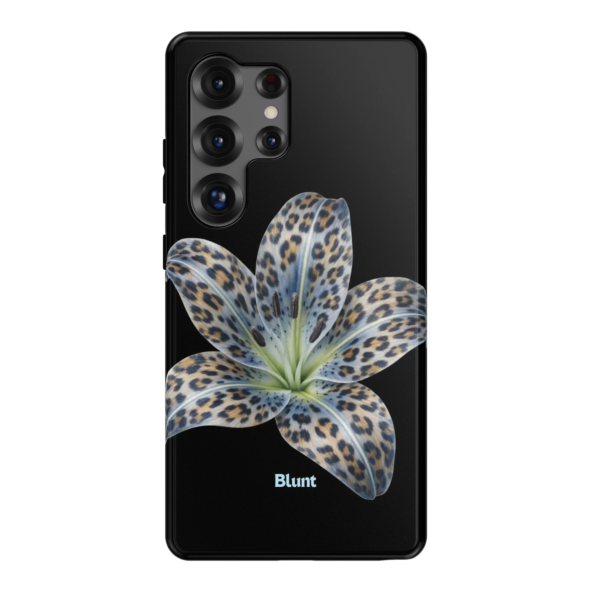 Blue-Leopard-Bloom-samsung-case-Galaxy S25 Ultra-1