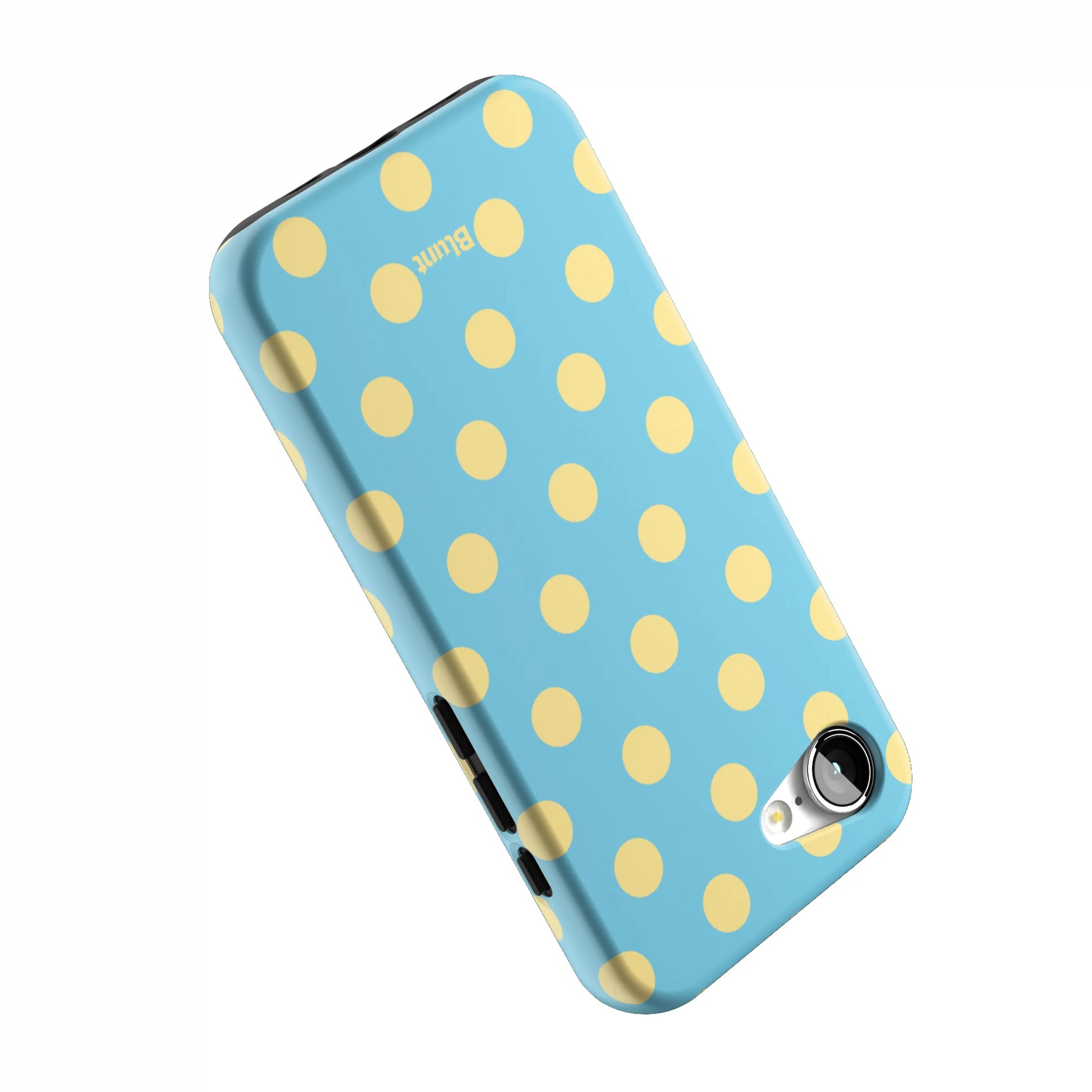 Blue-Butter-Polka-iphone-case-iPhone 17 E-4
