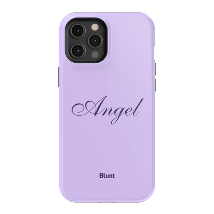 Purple Angel iPhone Case