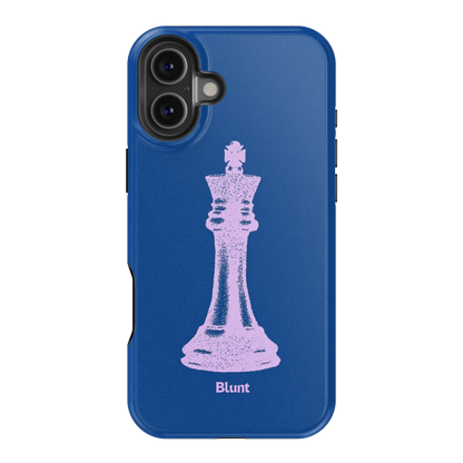 Royal Blue King iPhone Case