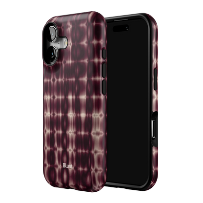 Purple Ripple iPhone Case