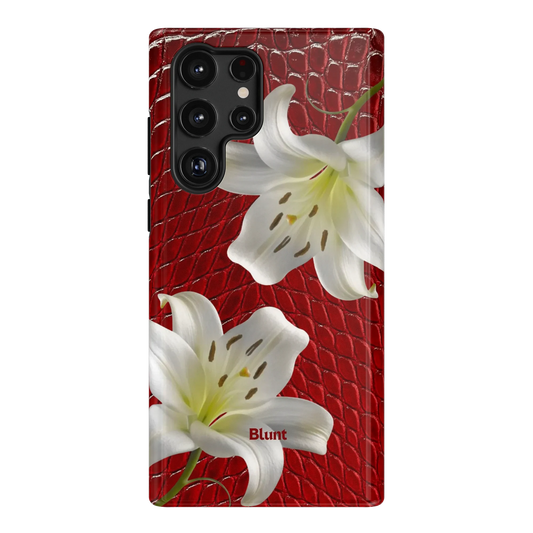 Crimson Lily Samsung Case