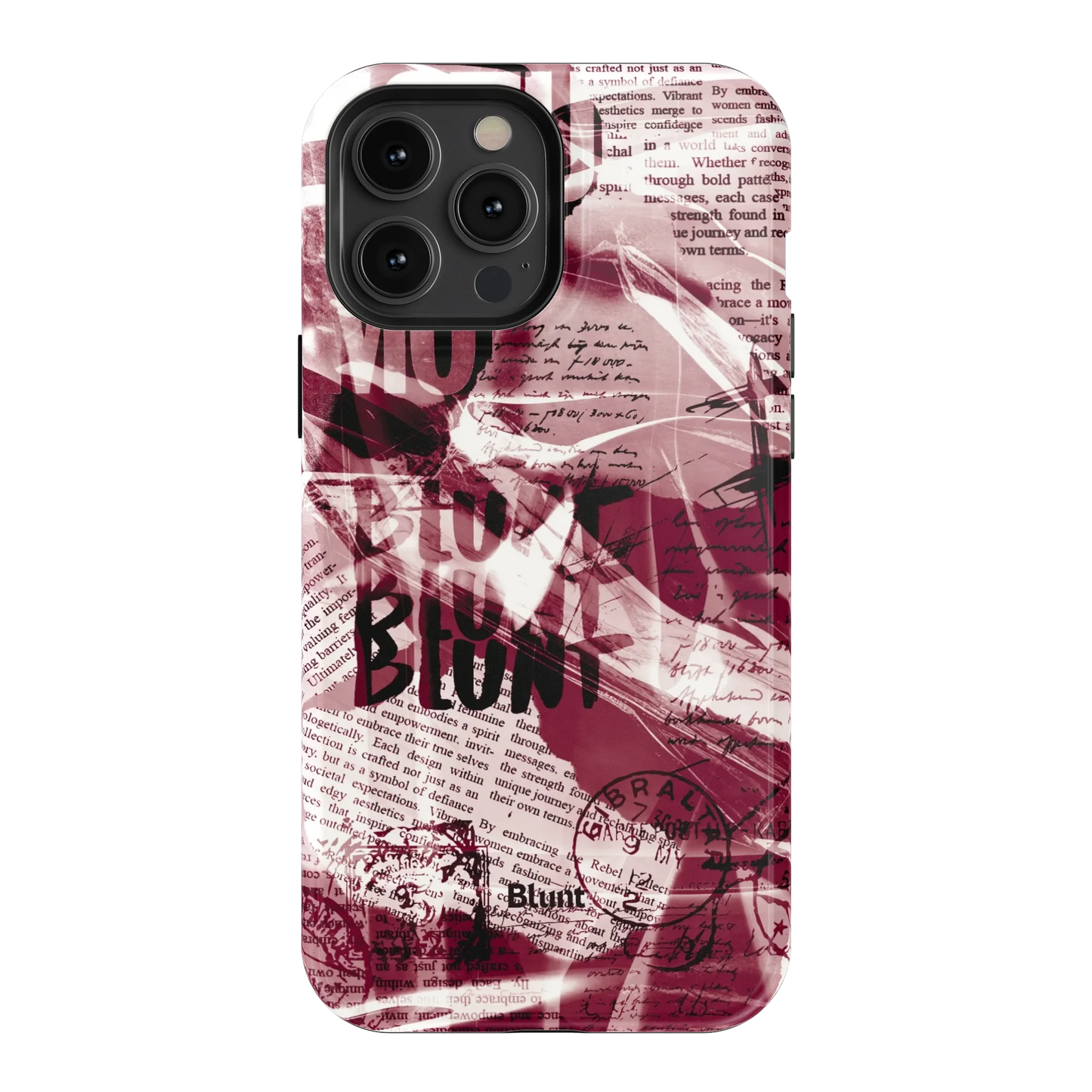 Red Love Letter iPhone Case