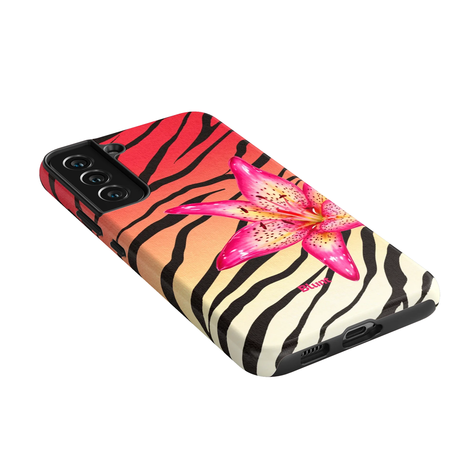 Striped-Lilly-samsung-case-Galaxy S22 Plus-2