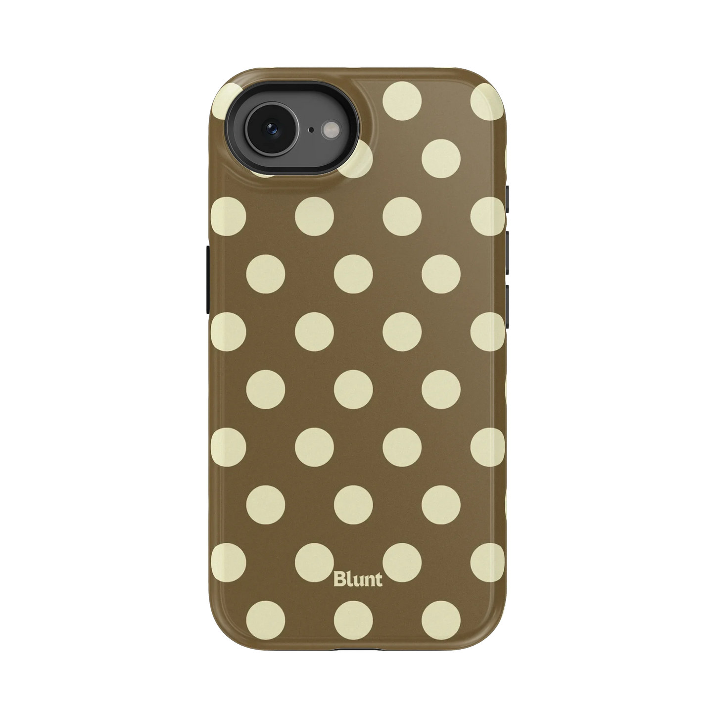 Toffee Cream Dot iPhone Case