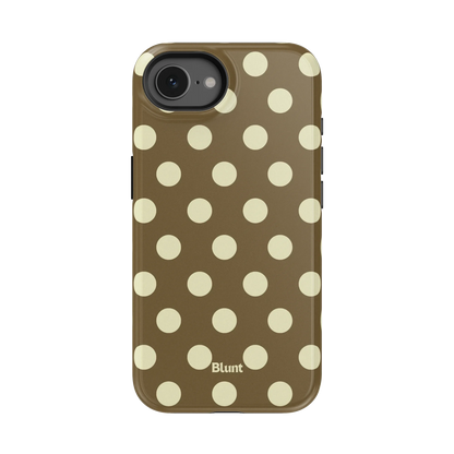 Toffee Cream Dot iPhone Case