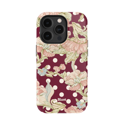 Floral Dottle iPhone Case