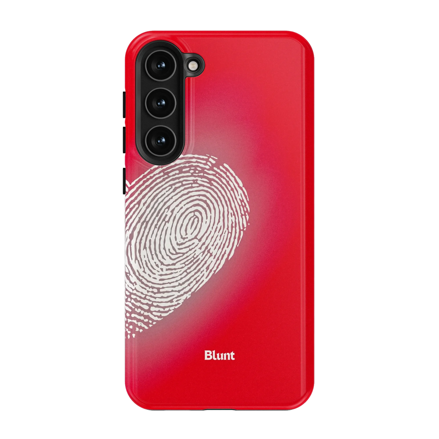 Heart Print Red Samsung Case