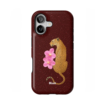 Burgundy Cleo iPhone Case