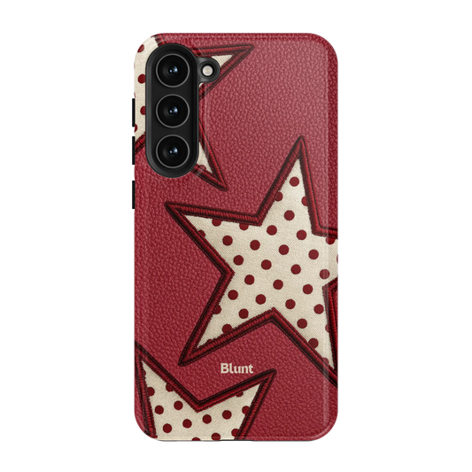 Cherry Polka Star Samsung Case