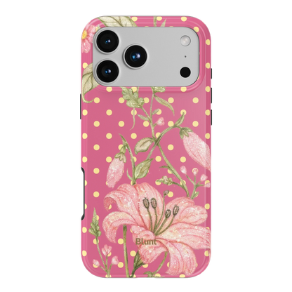 Cherry Blossom Dot iPhone Case