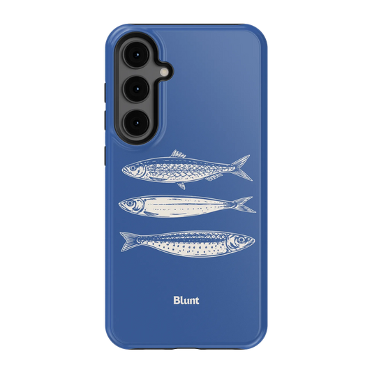 Blue Fins Samsung Case