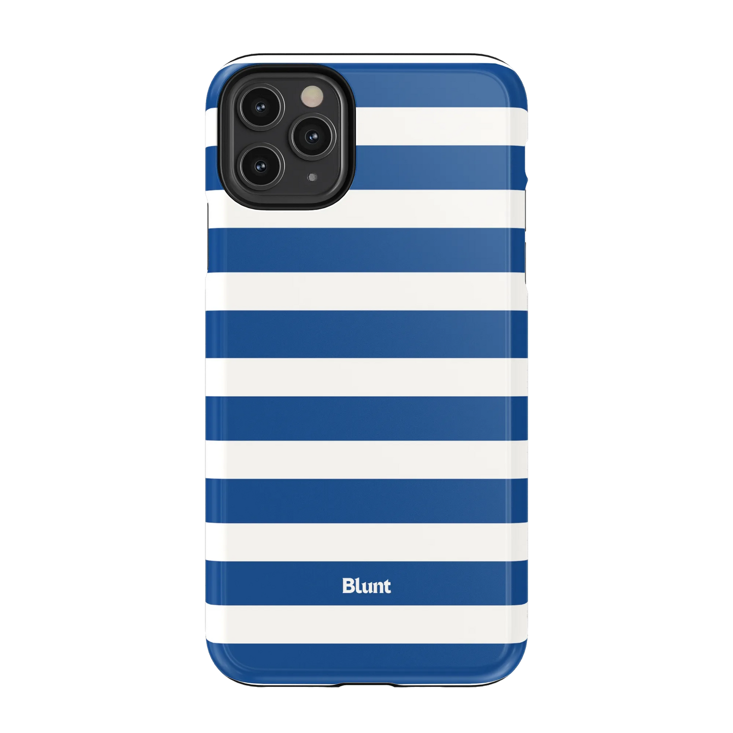 Navy Stripe iPhone Case