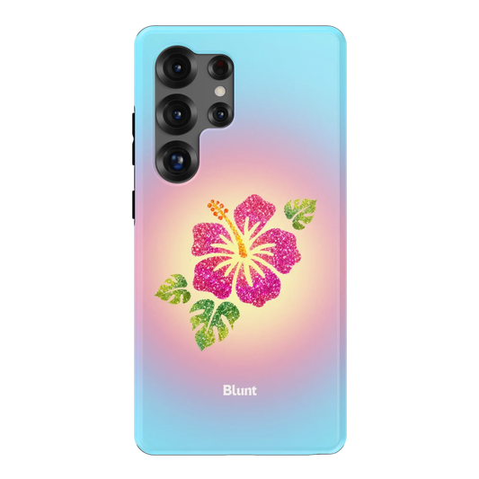 Hibiscus-Glow-samsung-case-Galaxy S25 Ultra-1