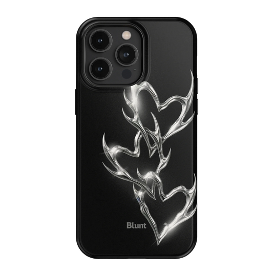 Chrome Flame iPhone Case