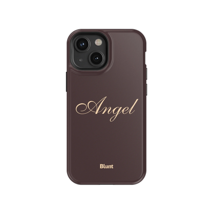 Brown Angel iPhone Case