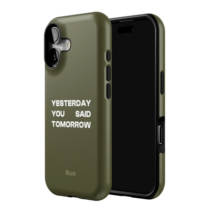 No Excuses iPhone Case