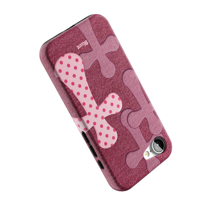 Pink-Polka-Patch-iphone-case-iPhone 16 E-4