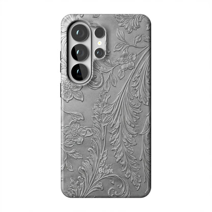 Tooled Silver Samsung Case