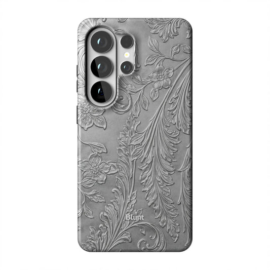 Tooled-Silver-samsung-case-Galaxy S26 Ultra-1